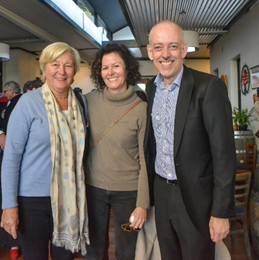 VFFF Deputy Chair Ruth Armytage AM with VFFF’s former and current Foundation Managers Emily Fuller and David Hardie. 