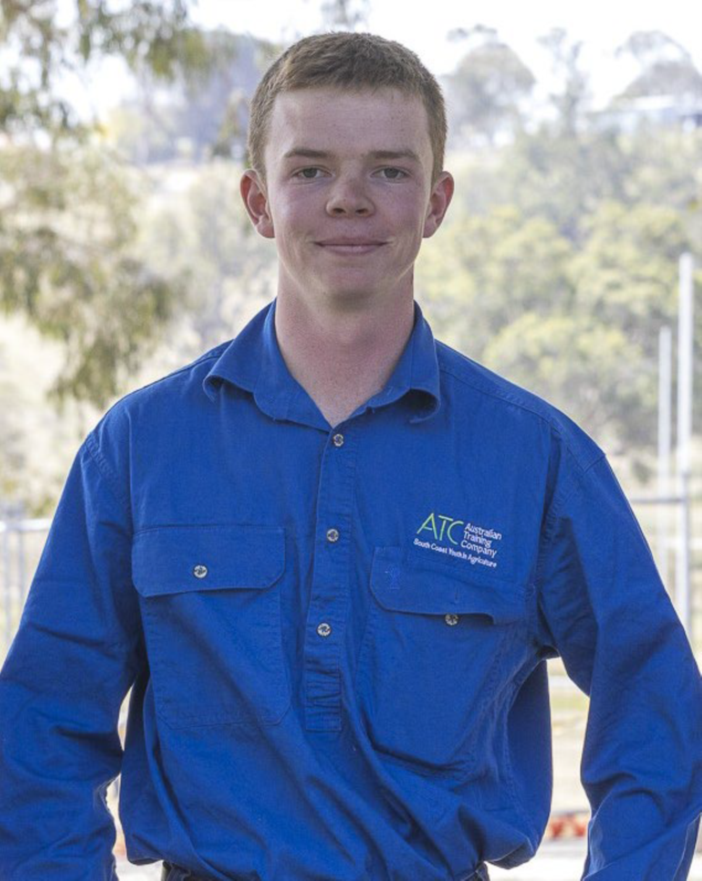 Mitch Shipton participated in ATC's School-Based Apprenticeship and Traineeship (SBAT) program