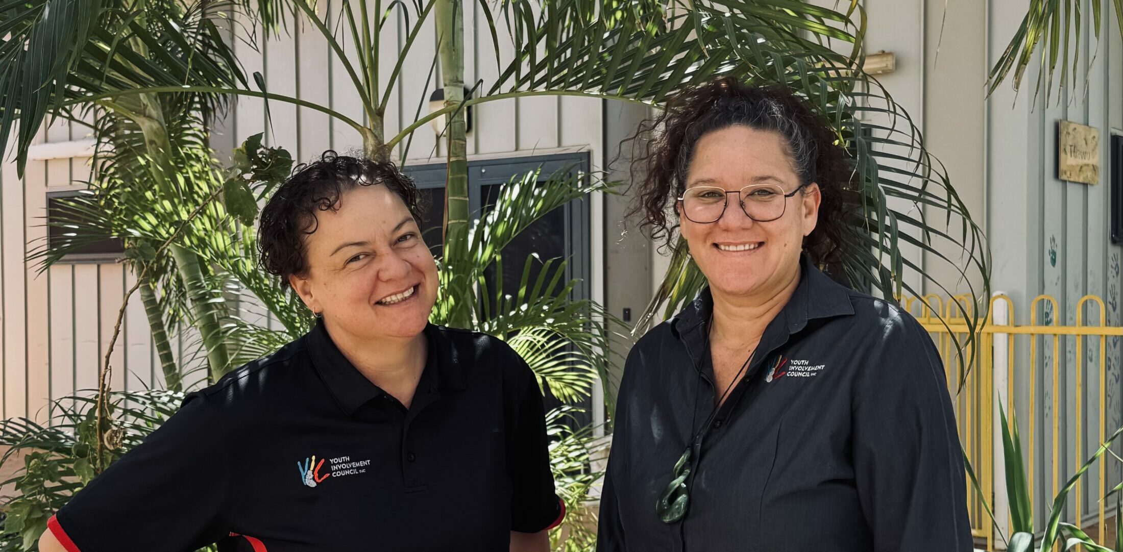 Youth Involvement Council's Vikki-Tree Stephens and Tania Murray