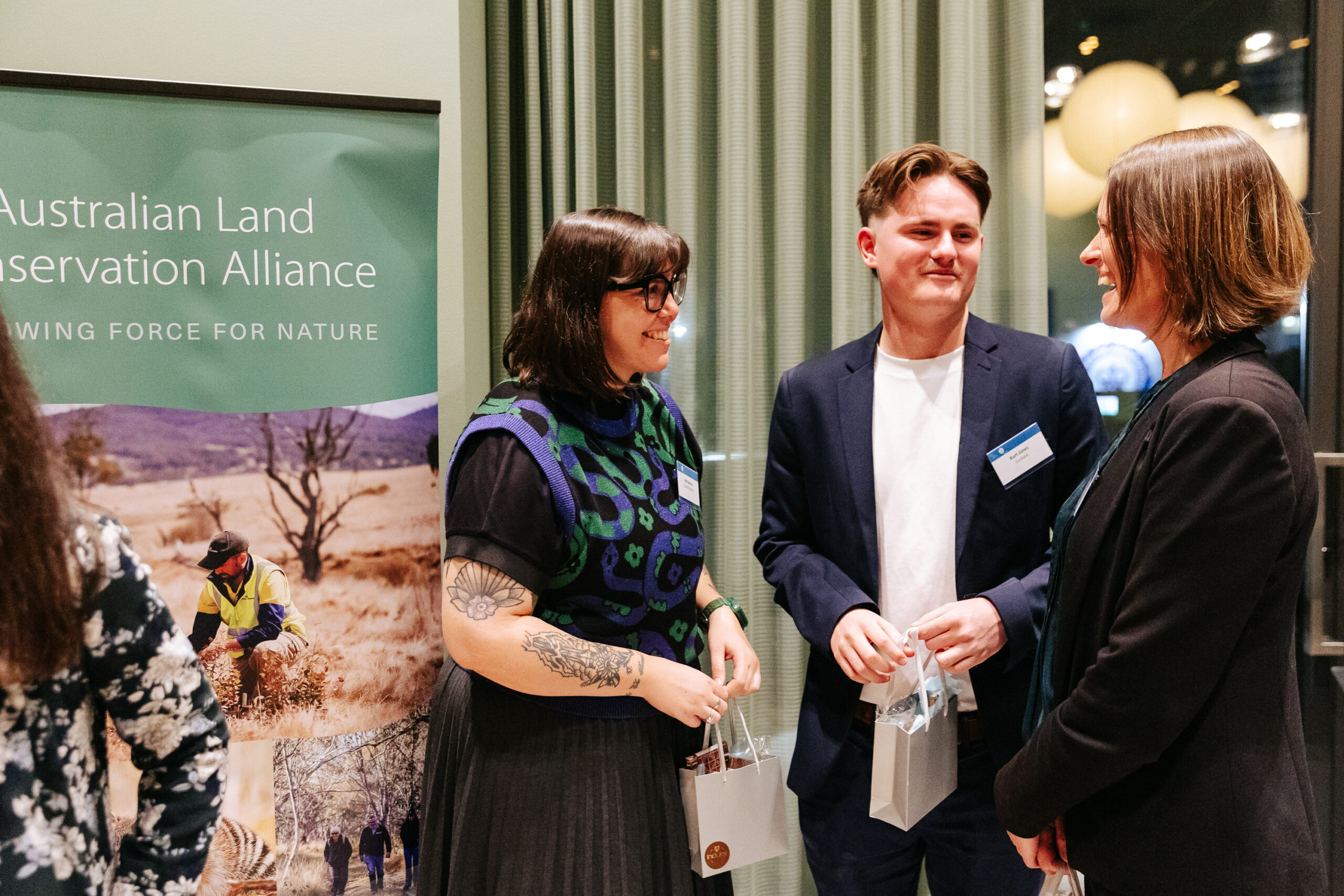 Kurt Jones, CEO and Founder of Co-Exist Australia at this year’s Night for Nature