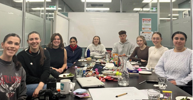 Members of the NYEB Youth Advisory Board