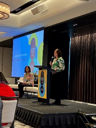 VFFF CEO, Jenny Wheatley speaks at the PA Summit