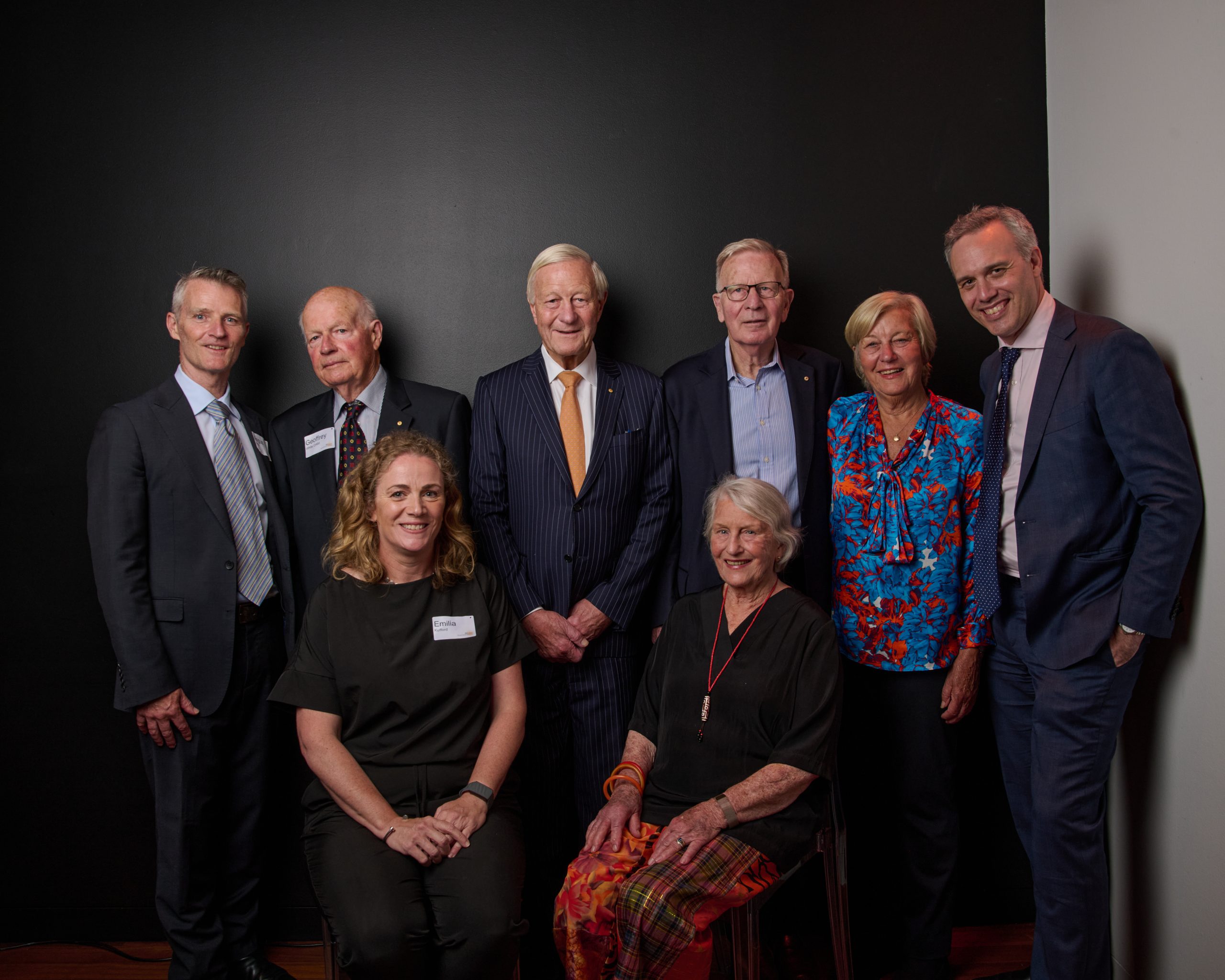 Members of the Fairfax Family with Ed Santow at the 2025 Sir Vincent Fairfax Oration.