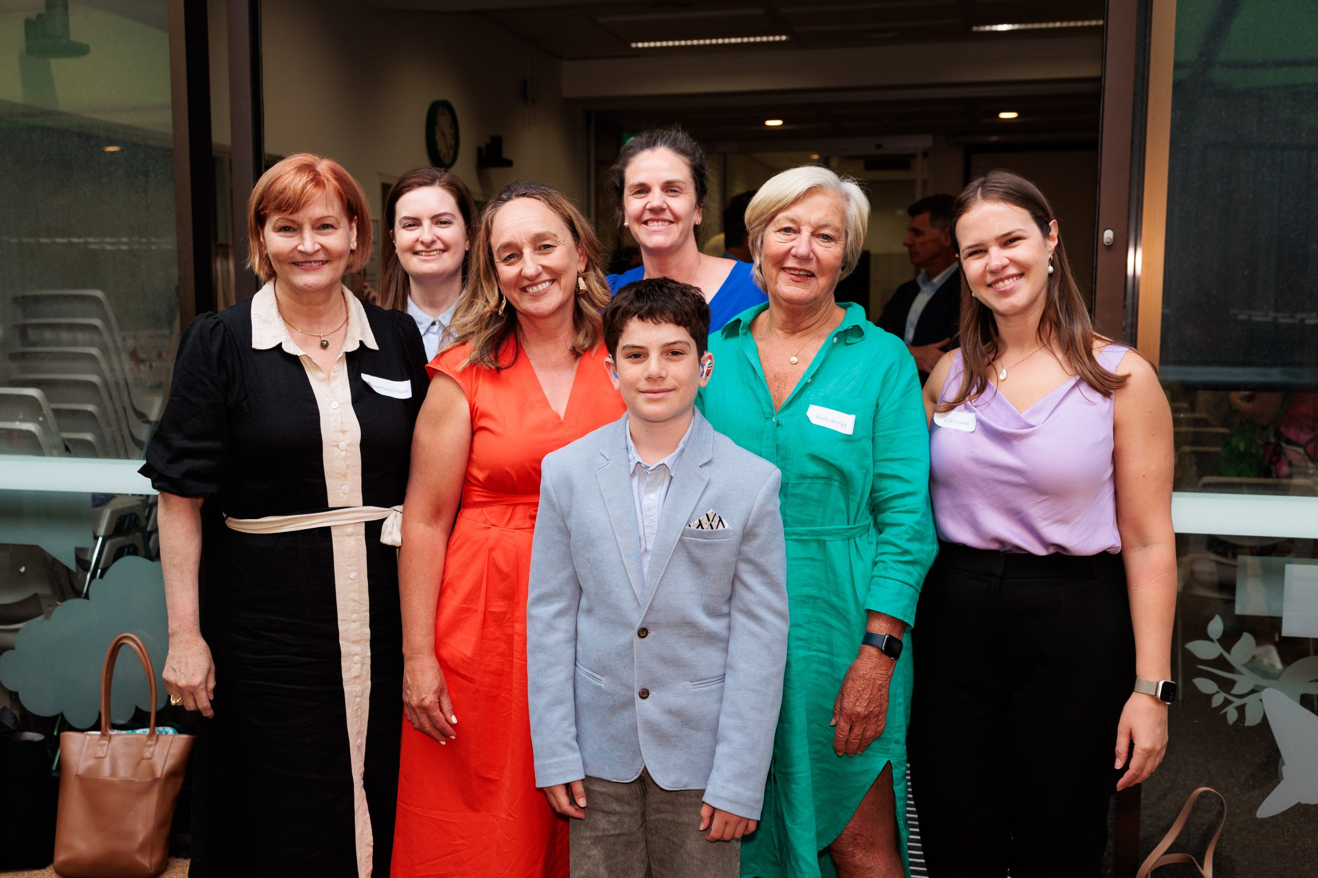 VFFF Chair, Rosemary Vilgan, Deputy Chair, Ruth Armytage and other members of the VFFF team at the Shepherd Centre graduation ceremony.