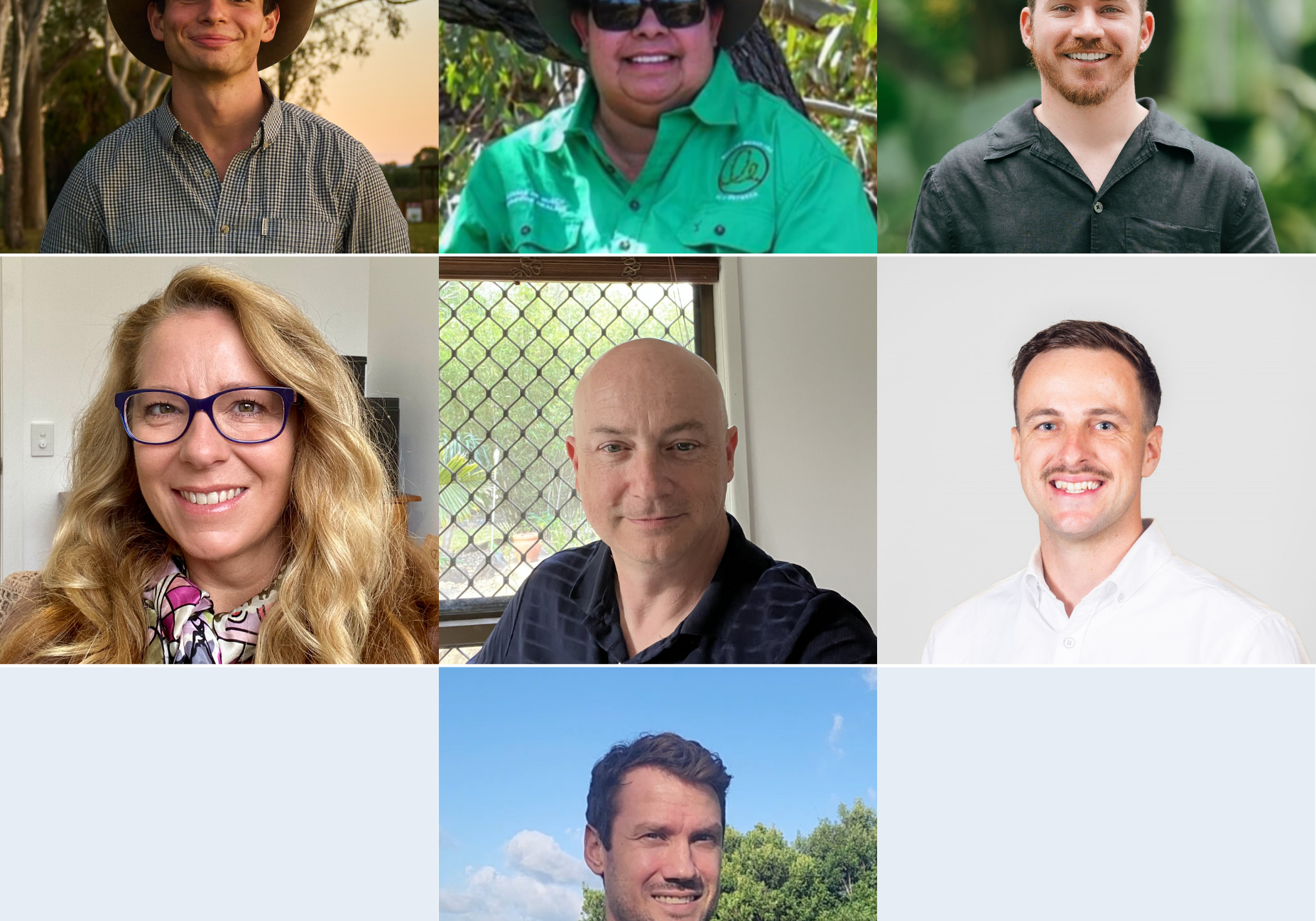 Group of Backing the Future grant recipients headshots